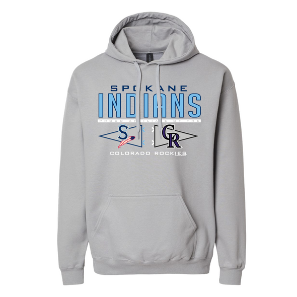 Spokane Indians Cement Bigeth Affiliate Hoodie