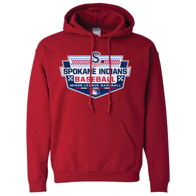 Spokane Indians Antique Cherry Red Barbosa Hoodie