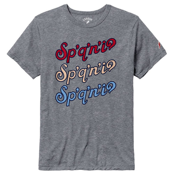 Spokane Indians Victory Fall Heather Tri Tumble Salish Tee