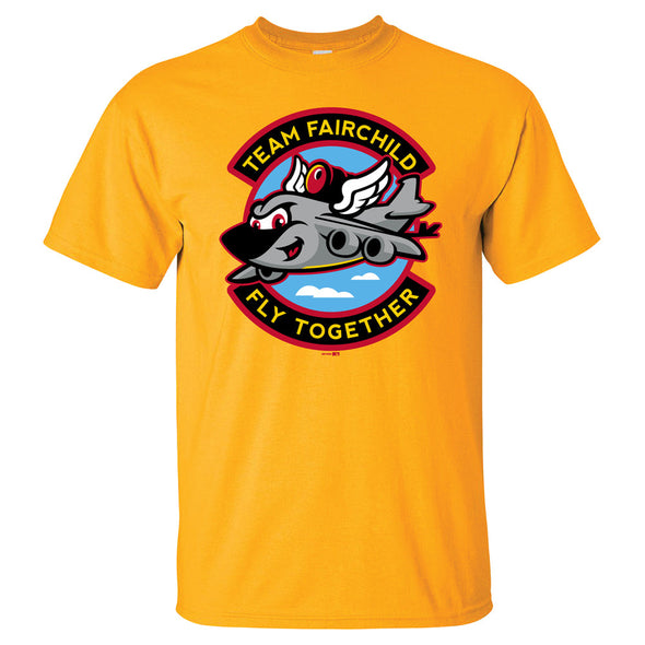 Spokane Indians Operation Fly Together Gold Tee