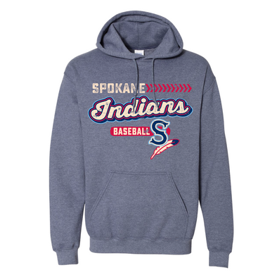 Spokane Indians Heather Dark Navy Kookoo Hoodie