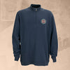 Spokane Indians Logo Deep Navy 1/4 Zip Fleece Pullover