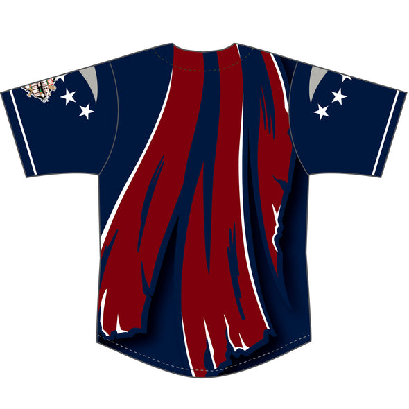 Somerset Patriots Marvel's Defenders of the Diamond Adult On-field Replica Jersey