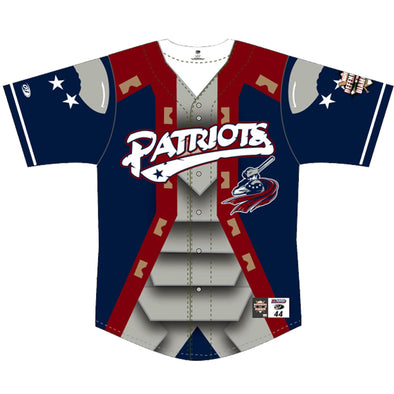 Somerset Patriots Marvel's Defenders of the Diamond Adult Replica Retail Jersey