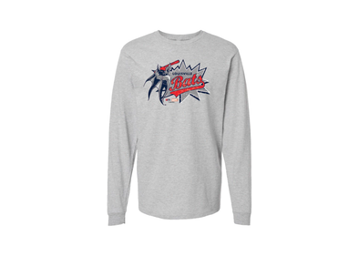 Louisville Bats Marvel’s Defenders of the Diamond Adult Long Sleeve Shirt