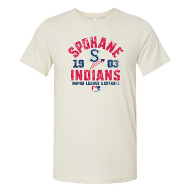 Spokane Indians Heather Oatmeal Issues Tee