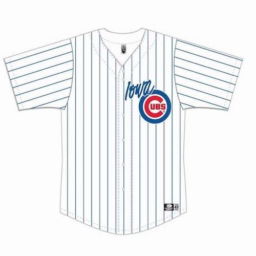 Men's Iowa Cubs Premium Pinstripe Jersey