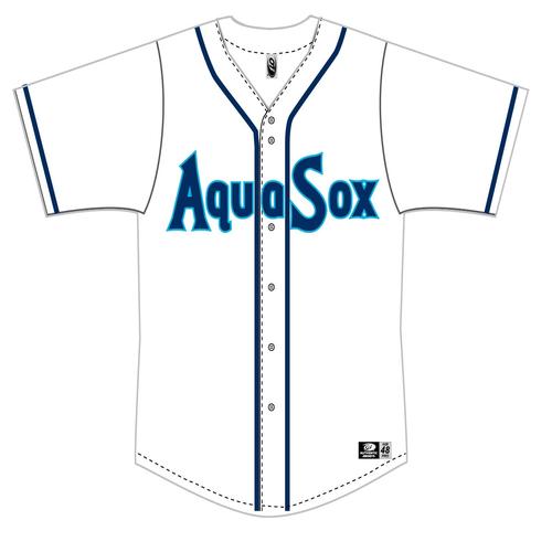 Everett AquaSox Home Replica Jersey Youth