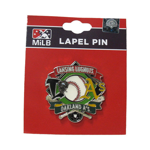 Lansing Lugnuts Affiliate Lapel Pin