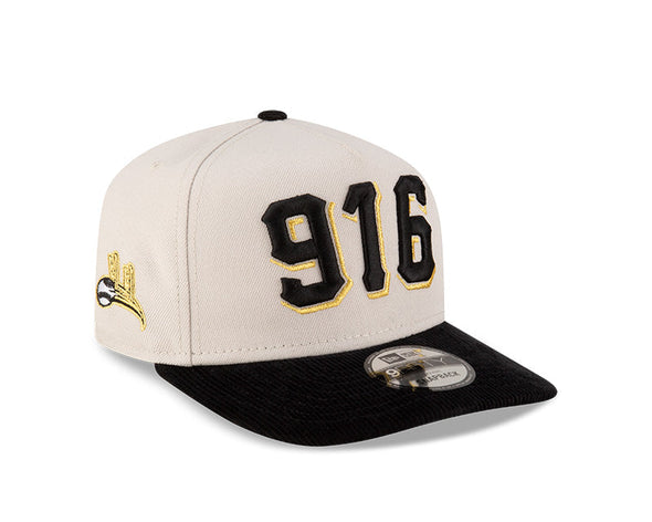 AFRAME 916 CORDUROY SNAPBACK HAT, SACRAMENTO RIVER CATS