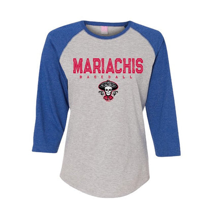 Albuquerque Isotopes Tee-Wmn Mariachis Aftermath Raglan