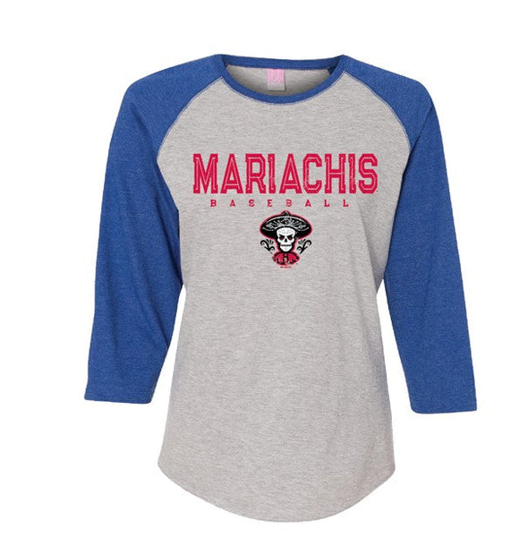 Albuquerque Isotopes Tee-Wmn Mariachis Aftermath Raglan