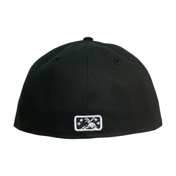 Spokane Indians New Era 59FIFTY Fitted Black Home Cap