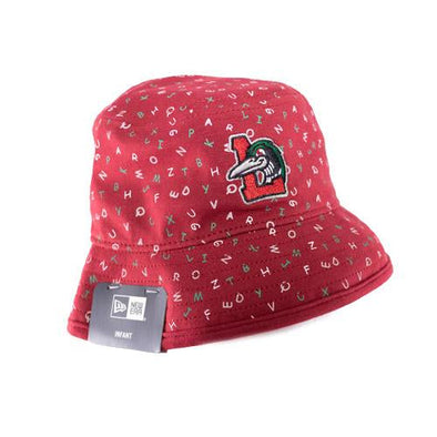 Great Lakes Loons New Era Alphabet Bucket Hat - Infant