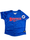 Buffalo Bisons Sublimated Alt Royal Replica Jersey
