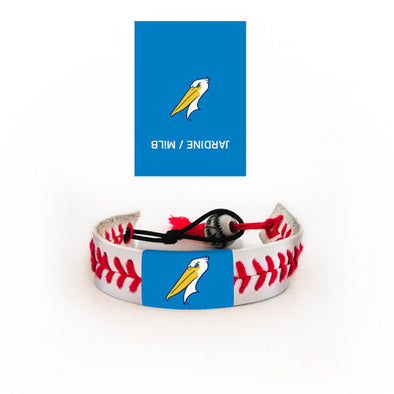 Myrtle Beach Pelicans Jardine Associates Alternate Seam Bracelet