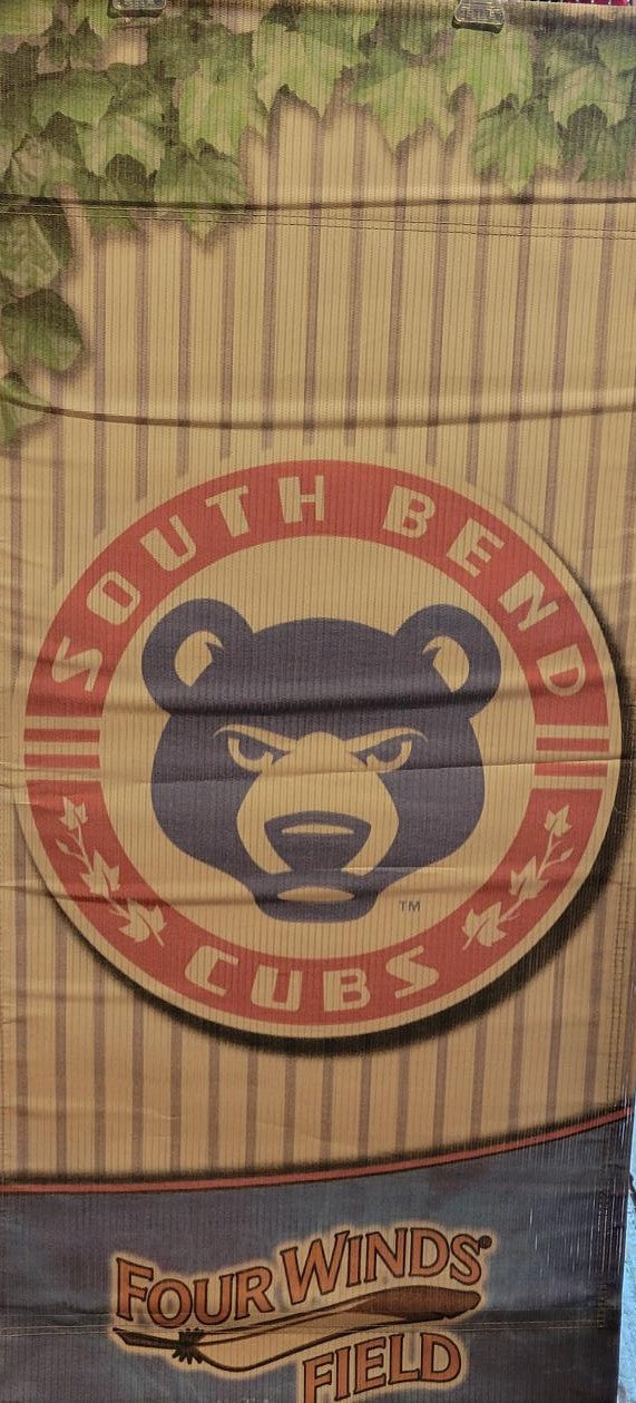 South Bend Cubs Stadium Pole Banners