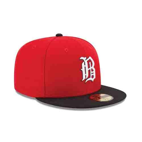 Birmingham Barons Barons Red Alternate Fitted Cap