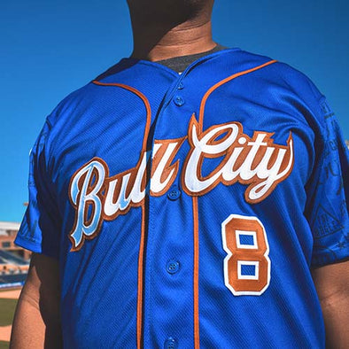 Durham Bulls OT Sports Alternate Bull City Jersey