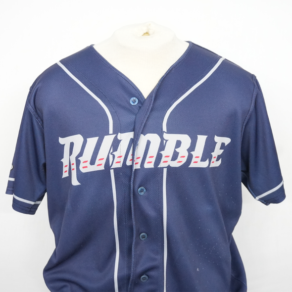 Navy "Rumble" Alternate Player-Worn or Game-Issued Jerseys