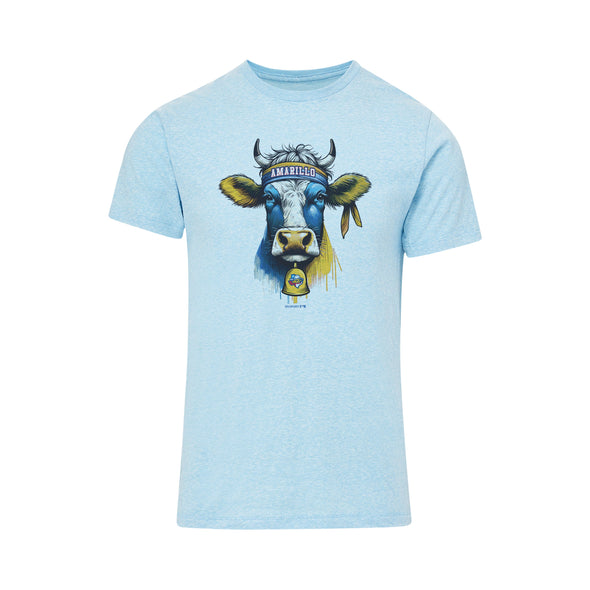 Amarillo Sod Poodles Blue Cow Bell State Tee