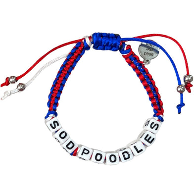 Amarillo Sod Poodles Boxbraid Bracelet