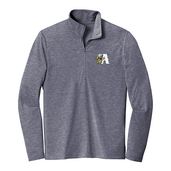 Amarillo Sod Poodles 108 Grey Lean A 1/4 Zip