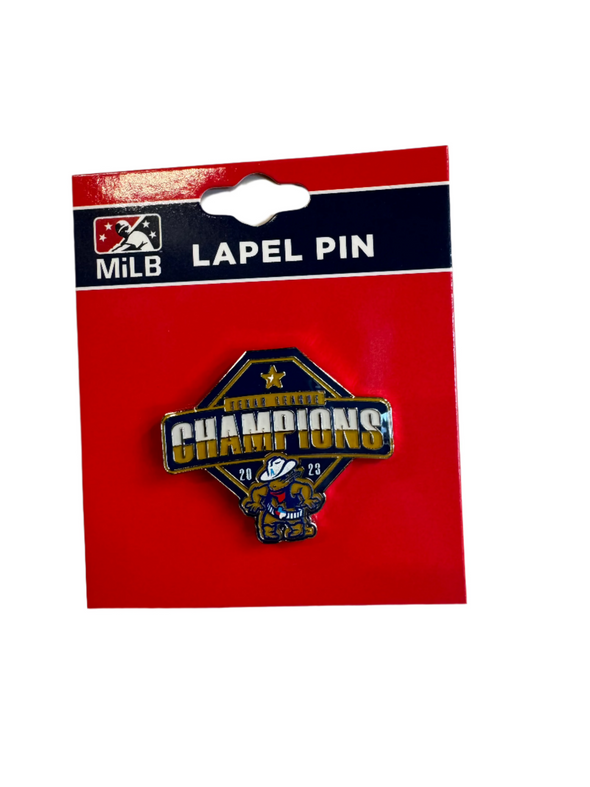 Amarillo Sod Poodles 2023 Championship Lapel Pin