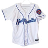 Amarillo Sod Poodles ADULT White Iron-On Patch Replica Home Jersey