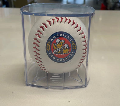 Amarillo Sod Poodles Ball Cube Display Holder