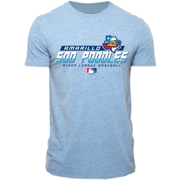 Amarillo Sod Poodles Blue State Eras Tee