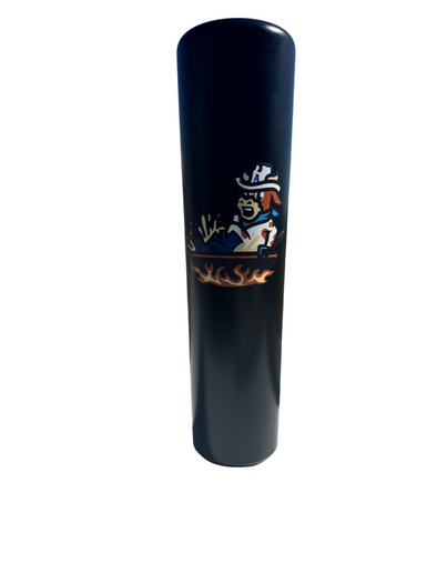 Amarillo Sod Poodles Calf Fries Black Skillet Dugout Mug