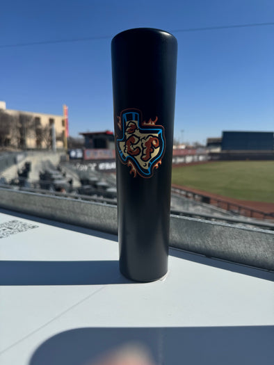 Amarillo Sod Poodles Calf Fries Black State Dugout Mug