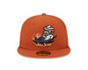 Amarillo Sod Poodles Calf Fries Skillet NE 59FIFTY Fitted Cap