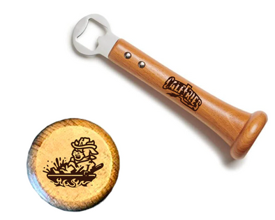 Amarillo Sod Poodles Calf Fries X Baseball BBQ Bottle Opener SPECIAL ORDER DROPSHIP ITEM