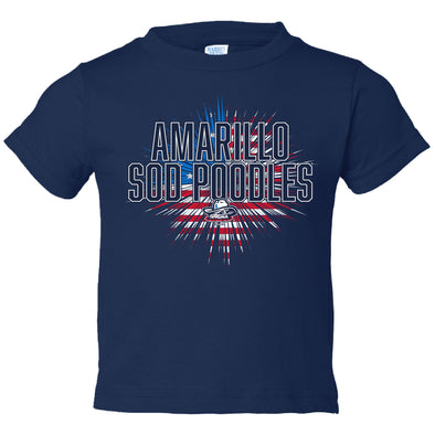 Amarillo Sod Poodles INFANT Navy Loyalty Tee