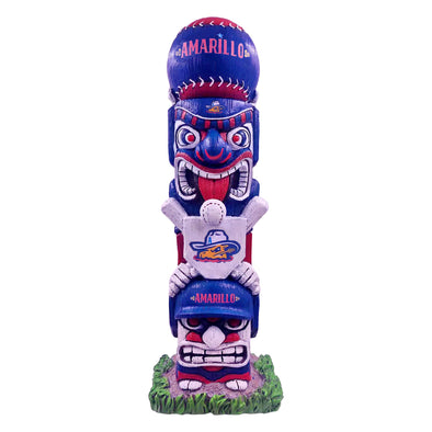 Amarillo Sod Poodles Lucky Tiki Totem