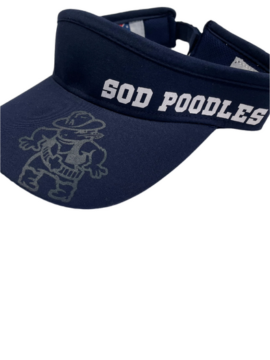 Amarillo Sod Poodles Navy Draw Visor