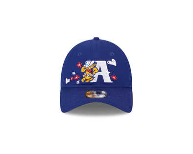 Amarillo Sod Poodles New Era 920 Girls Leaning A Flowers Adjustable Cap