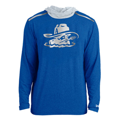 Amarillo Sod Poodles New Era Royal/White Game Long Sleeve Tee