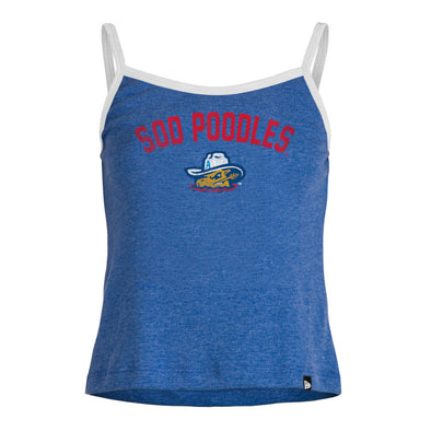 Amarillo Sod Poodles New Era Women's Royal Cami Game Tank