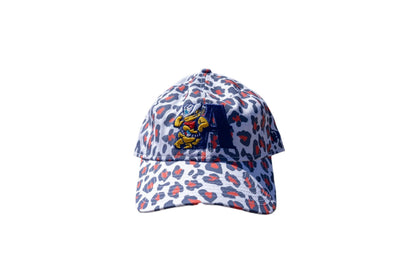 Amarillo Sod Poodles New Era Women's Leopard Lean A 9TWENTY