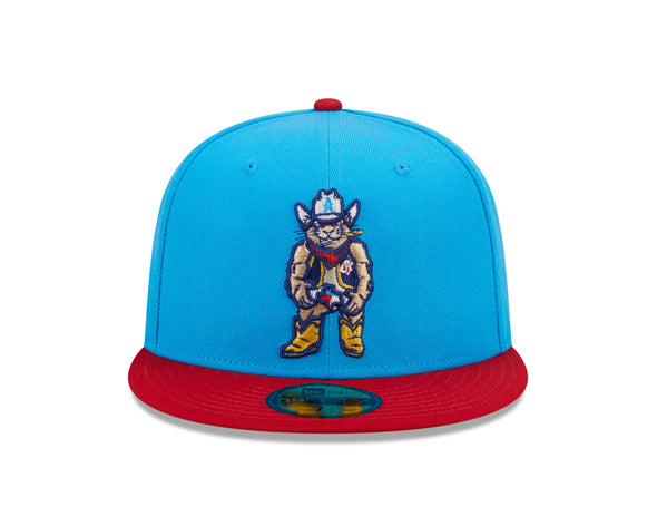 Amarillo Sod Poodles Official Marvel's Defenders of the Diamond New Era 59FIFTY Fitted Cap