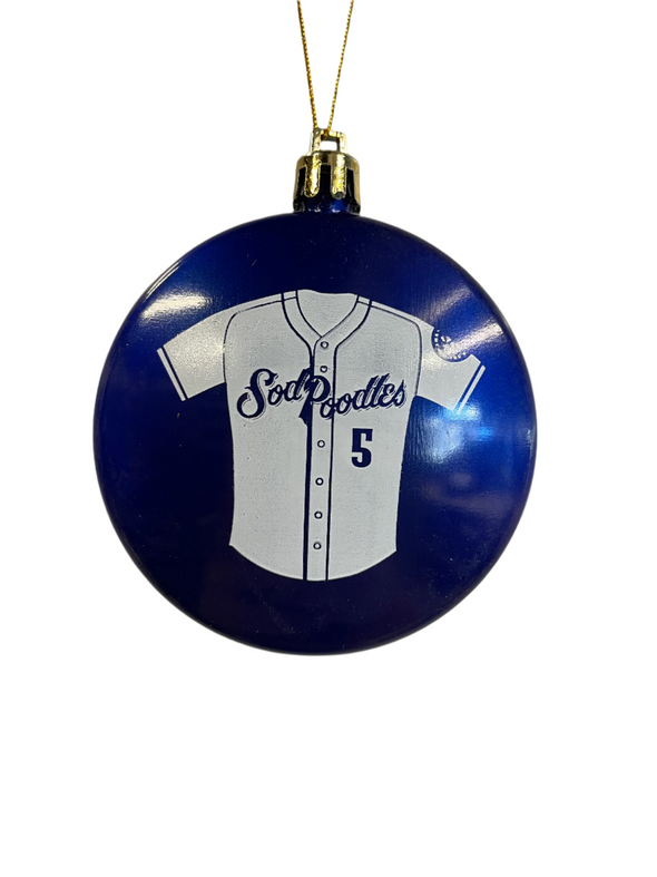Amarillo Sod Poodles Royal Featuring Our White Jersey Ornament