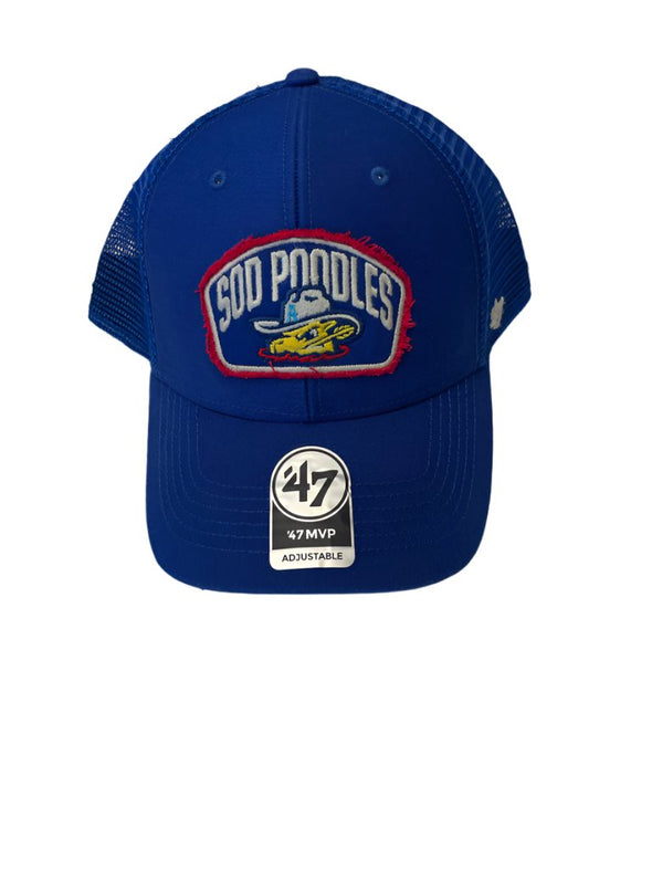 Amarillo Sod Poodles Royal Head Patch Cledus MVP