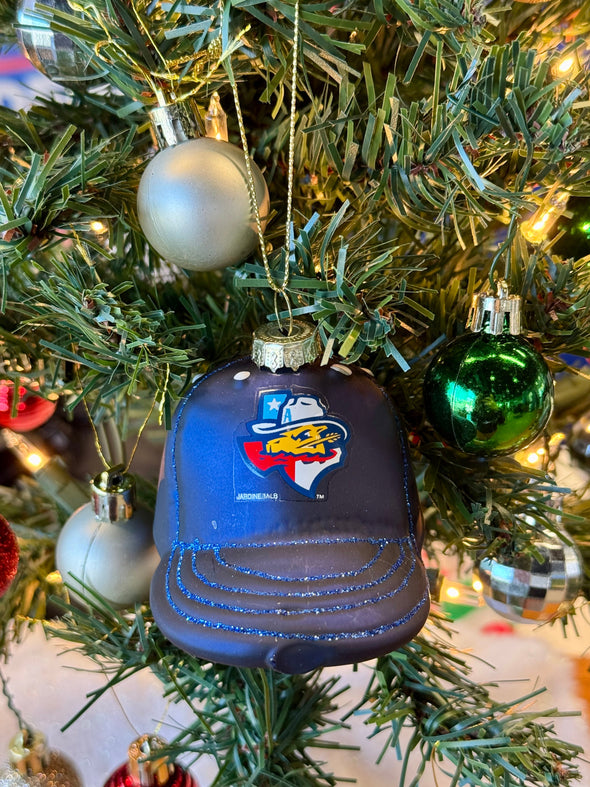 Amarillo Sod Poodles State Baseball Cap Ornament