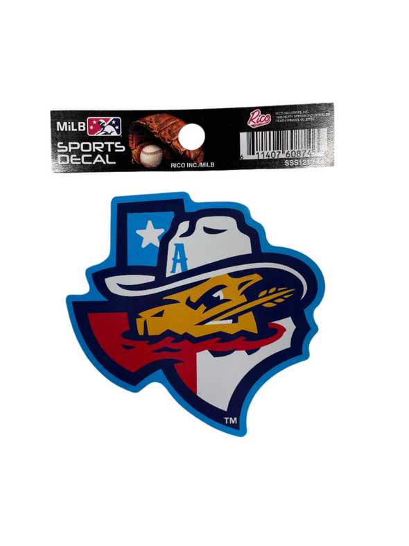 Amarillo Sod Poodles State logo Decal Rico