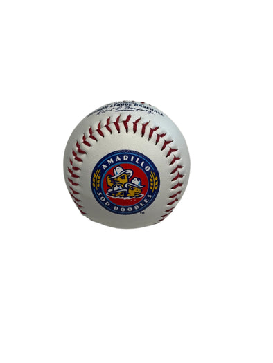 Amarillo Sod Poodles White Crest MiLB Baseball