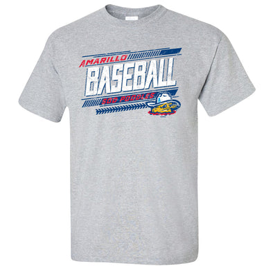 Amarillo Sod Poodles Grey Zaius Game Tee