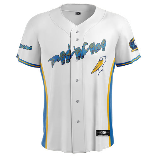 Myrtle Beach Pelicans OT Sports American Sign Language Replica Jersey